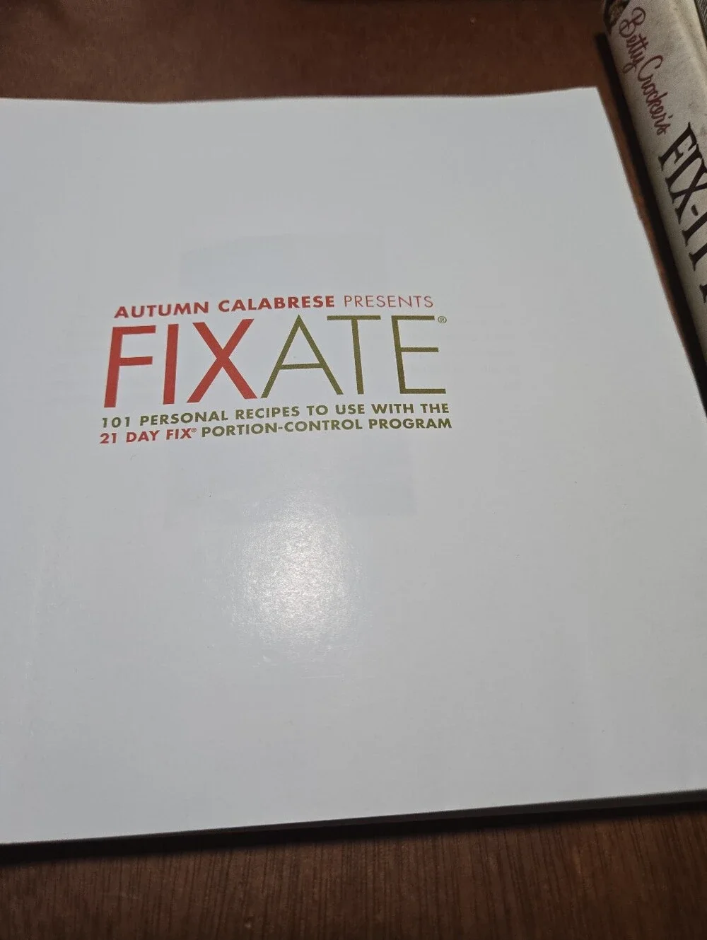 FIXATE Cookbook - Blue Cover